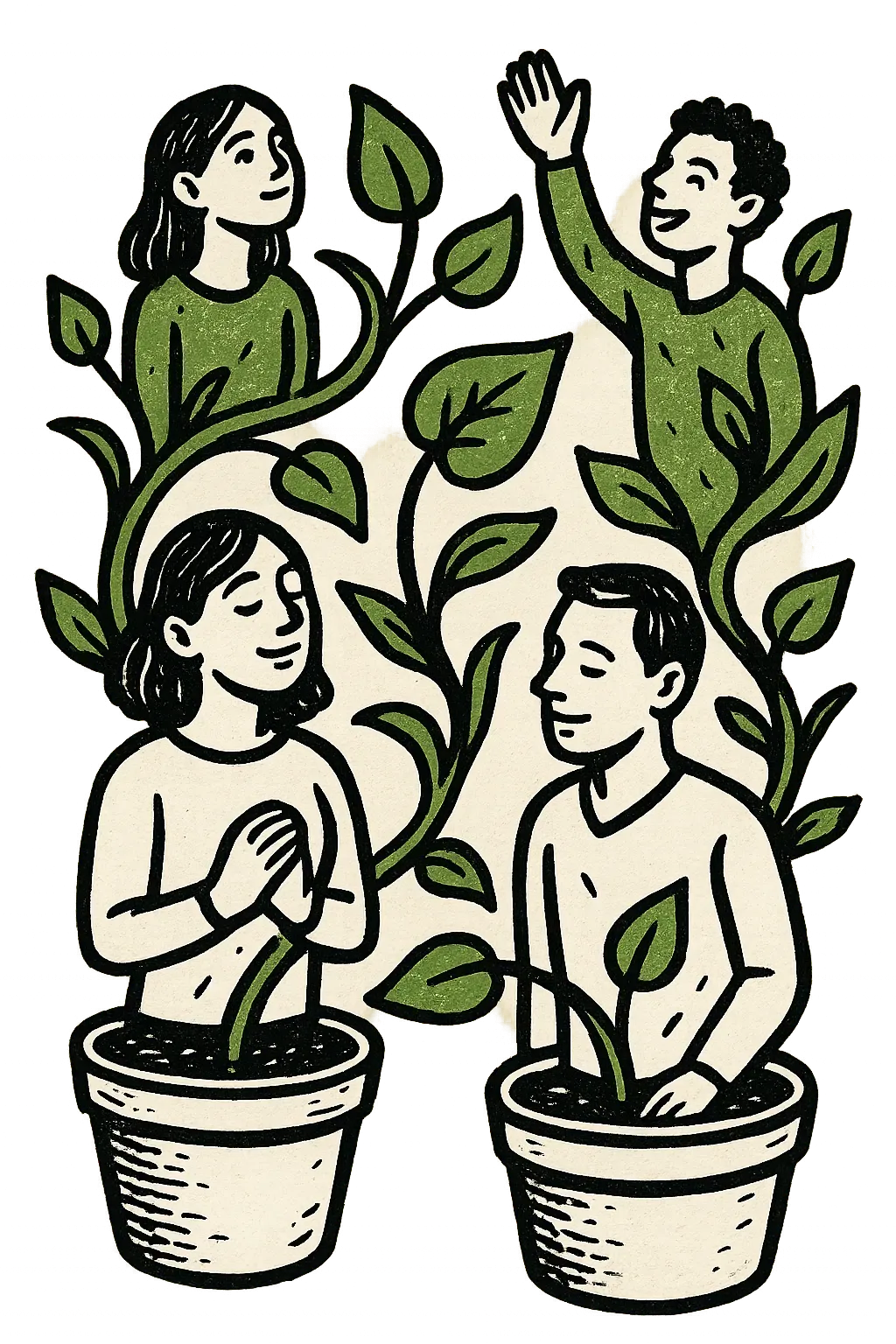 Growth illustration